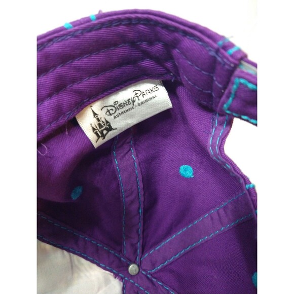 Disney Parks Authentic Original Mickey Mouse Purple Hat Adult Adjustable Cap - Picture 7 of 11